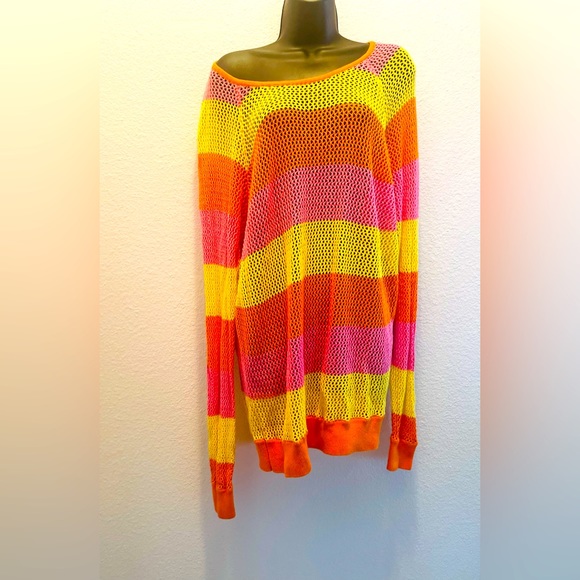 Dresses & Skirts - Multiple color Fish Net dress/shirt